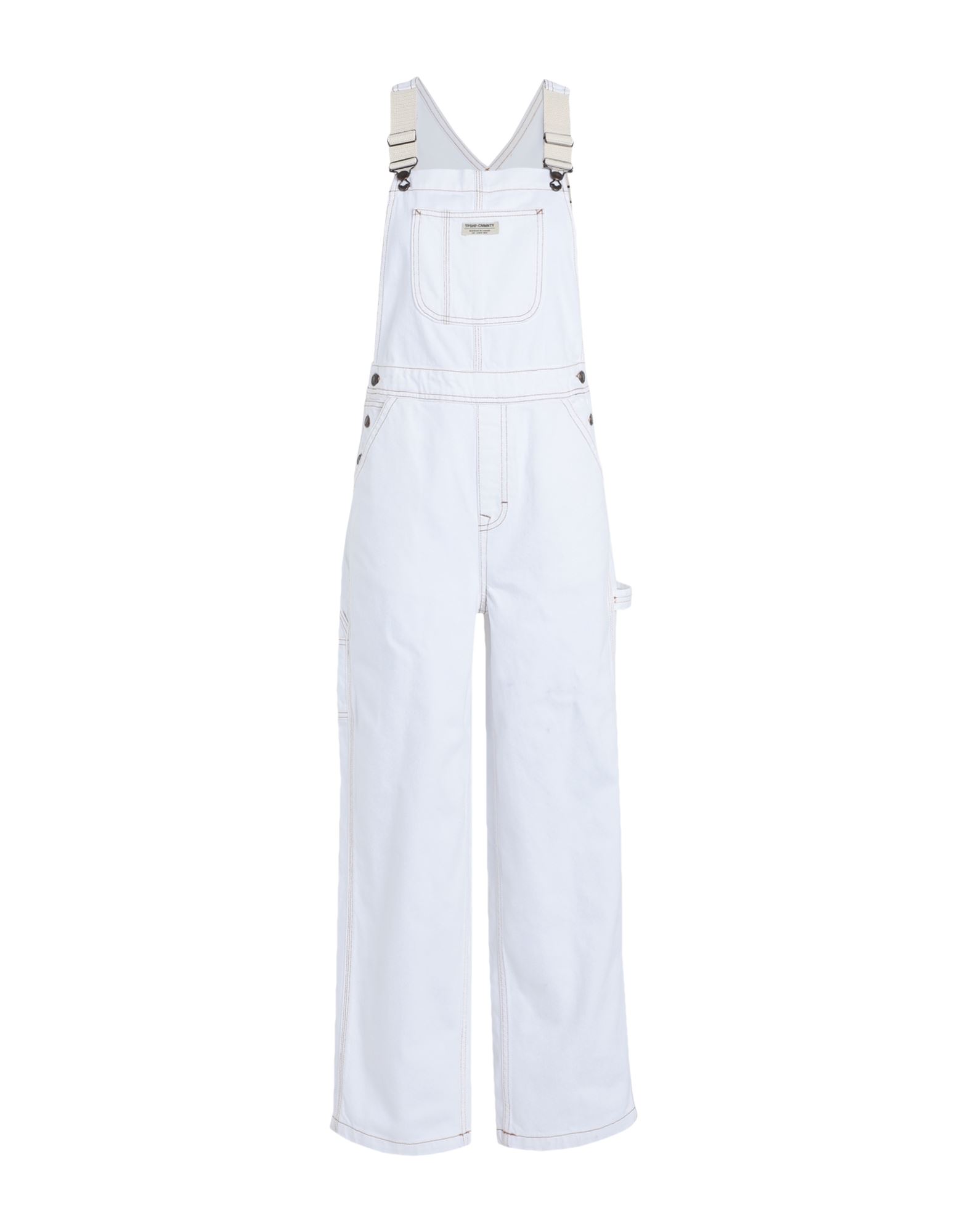 Topshop Overalls In White