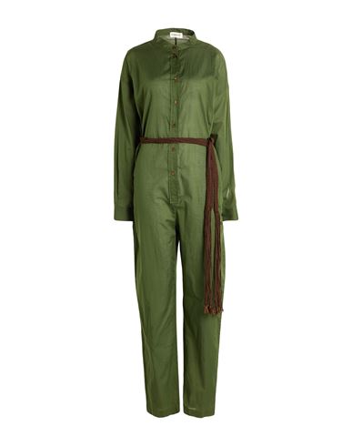 P.a.r.o.s.h P. A.r. O.s. H. Woman Jumpsuit Military Green Size L Cotton