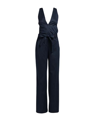 Woman Jumpsuit Black Size 8 Polyester