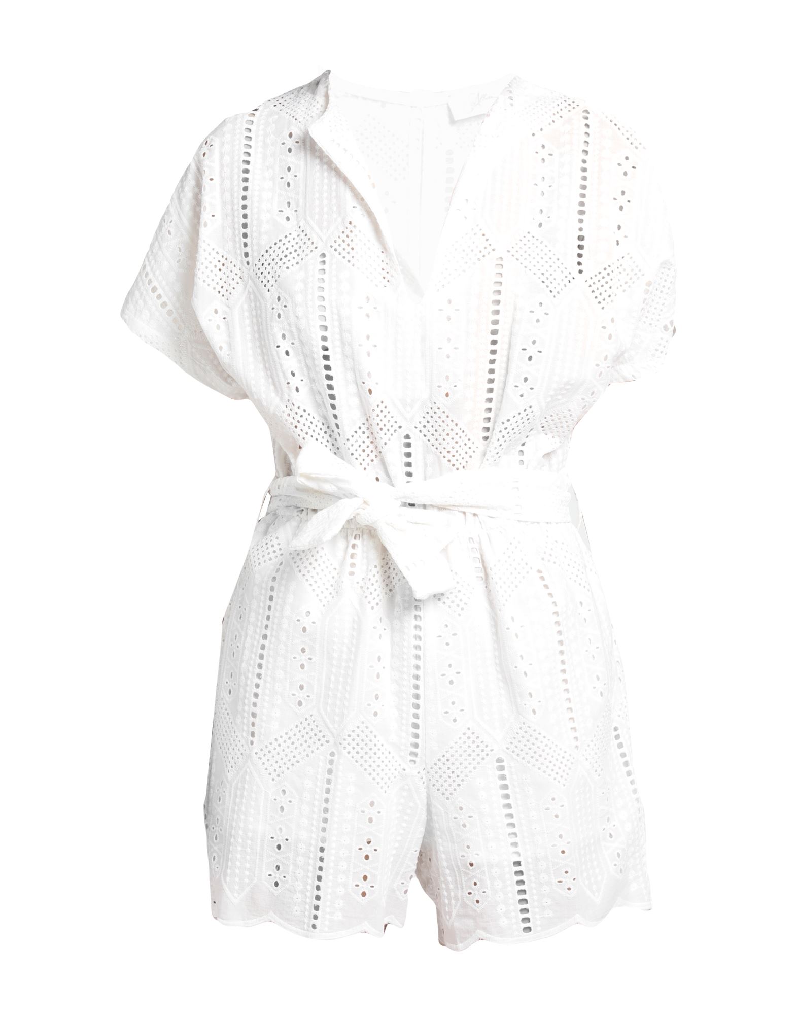 Soallure Jumpsuits In White