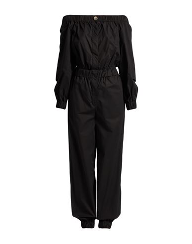 Jijil Woman Jumpsuit Black Size 6 Cotton, Elastane In Black