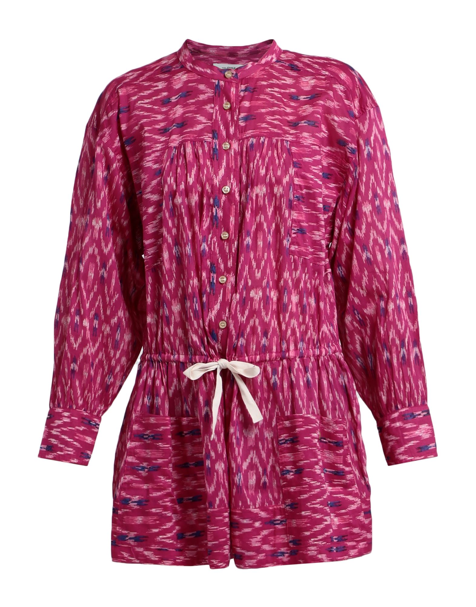 Isabel Marant Étoile Woman Jumpsuit Fuchsia Size 4 Cotton In Pink