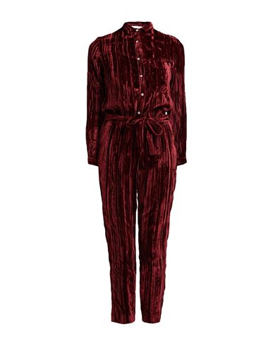 Rosso35 Woman Jumpsuit Burgundy Size 6 Viscose, Polyamide In Red