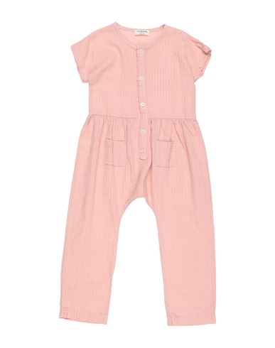 1+ In The Family Babies' 1 + In The Family Toddler Girl Jumpsuit Blush Size 3 Cotton In Pink