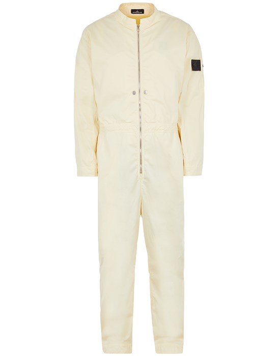 STONE ISLAND SHADOW PROJECT F0118 JUMPSUIT 
STRETCH COTTON/NYLON GABARDINE OVERALL Man Butter