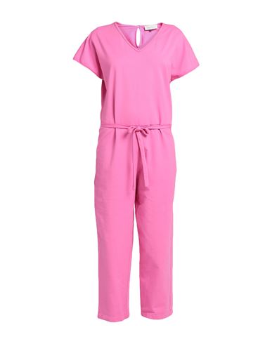 Virna Drò® Virna Drò Woman Jumpsuit Pink Size 1 Cotton, Eco Polyester