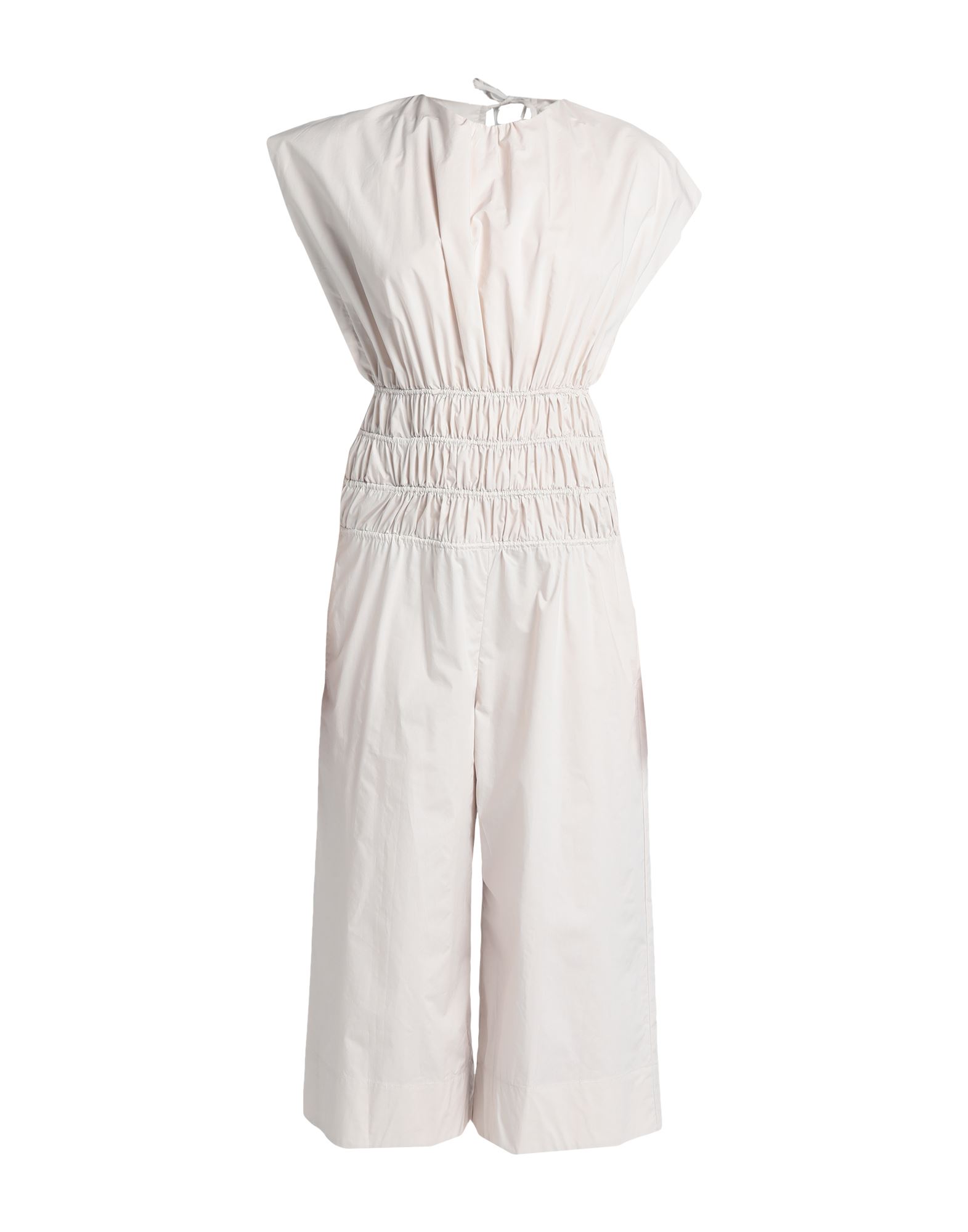 Shop Bohelle Woman Jumpsuit Ivory Size 6 Cotton In White