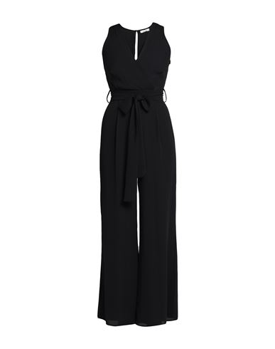 Think Woman Jumpsuit Black Size 4 Polyester