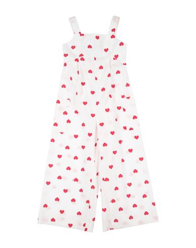 Monnalisa Babies'  Toddler Girl Jumpsuit White Size 6 Cotton