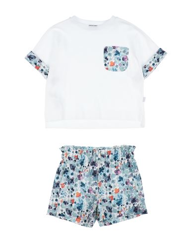Il Gufo Babies'  Toddler Girl Co-ord Sky Blue Size 6 Cotton