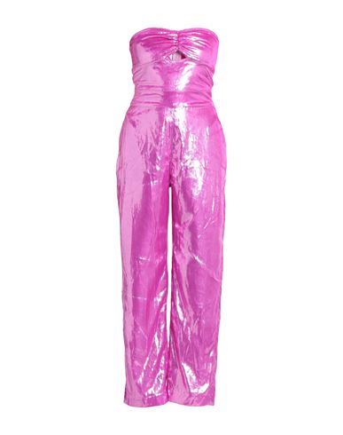Antonella Rizza Woman Jumpsuit Fuchsia Size S Polyester In Pink