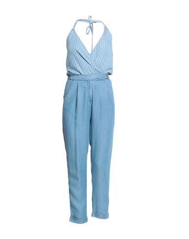 Actitude By Twinset Woman Jumpsuit Blue Size L Lyocell, Polyester