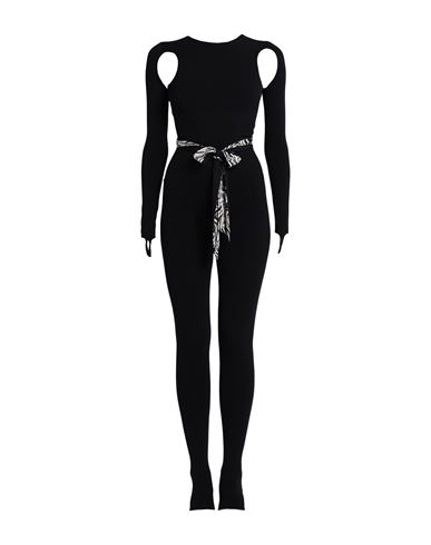 Andreädamo Andreādamo Woman Jumpsuit Black Size S/m Polyamide, Elastane
