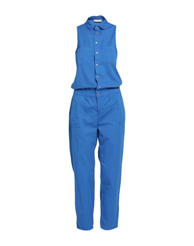 Kaos Jeans Woman Jumpsuit Bright Blue Size S Cotton