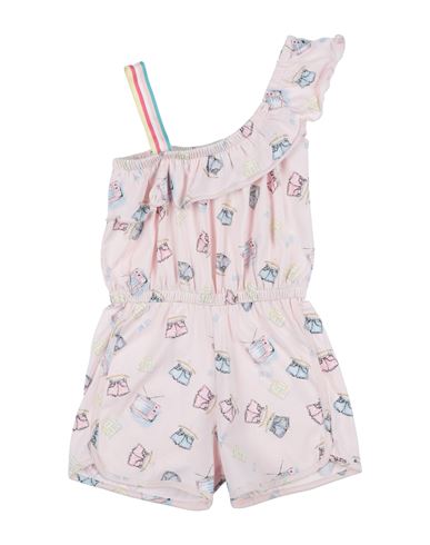Yours By 02tandem Babies'  Toddler Girl Jumpsuit Light Pink Size 7 Cotton