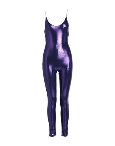 Shop Oseree Oséree Woman Jumpsuit Purple Size S Polyamide, Elastane