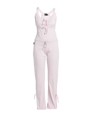 Coppelia Woman Jumpsuit Pink Size L Cotton, Elastane