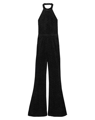 Balmain Woman Jumpsuit Black Size 4 Viscose, Polyamide