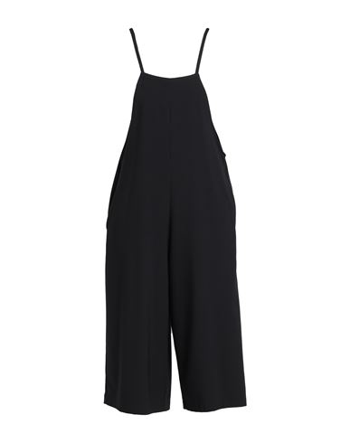 Shop Tadaski Tadashi Woman Overalls Black Size 6 Polyester, Elastane