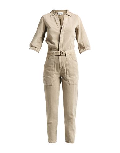 Ba&sh Ba & Sh Woman Jumpsuit Sage Green Size 2 Cotton, Linen In Brown