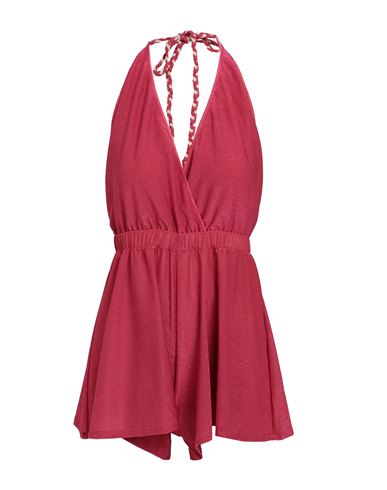 Cotazur Woman Cover-up Fuchsia Size L Polyester, Polyamide, Elastane In Pink