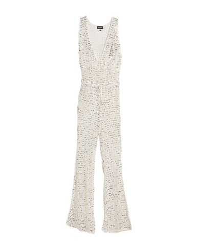 Retroféte Retrofête Woman Jumpsuit Off White Size M/l Viscose