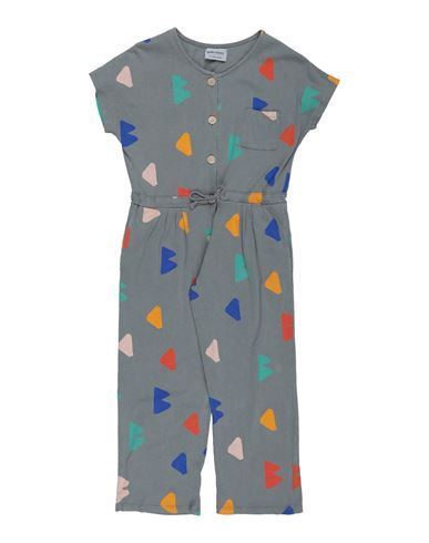 Bobo Choses Toddler Girl Jumpsuit Grey Size 4 Organic Cotton In Grey