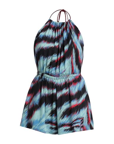 Missoni Woman Jumpsuit Turquoise Size 10 Viscose In Blue