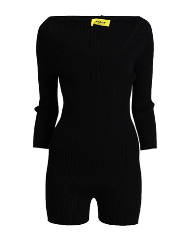Shop Aeron Woman Jumpsuit Black Size L Ecovero Viscose, Elastane