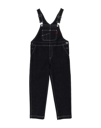 Dolce & Gabbana Toddler Boy Overalls Blue Size 5 Cotton, Elastane, Viscose In Blue