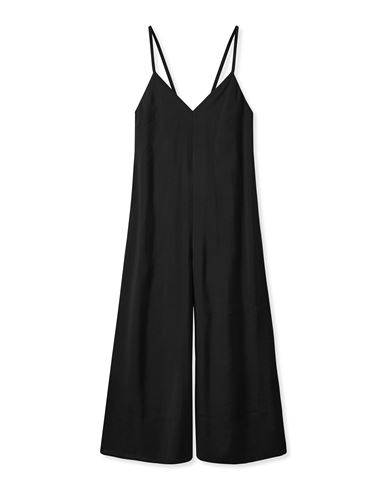 COS COS WOMAN JUMPSUIT BLACK SIZE XS MODAL, POLYESTER