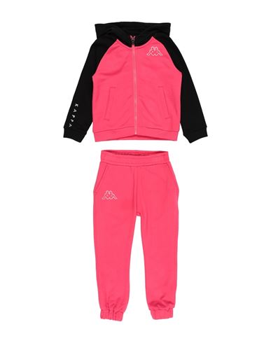 Kappa Babies'  Toddler Girl Tracksuit Fuchsia Size 4 Cotton, Polyester In Pink