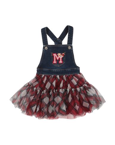Monnalisa Babies'  Toddler Girl Overalls Red Size 4 Polyester, Cotton, Elastane