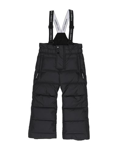 Dolce & Gabbana Toddler Boy Snow Wear Black Size 3 Polyester, Elastane