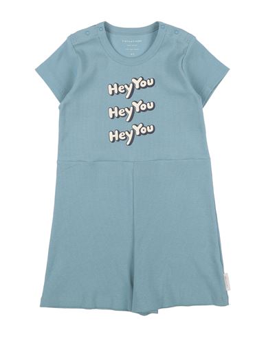 Tinycottons Babies'  Toddler Girl Jumpsuit Sky Blue Size 6 Pima Cotton, Elastane