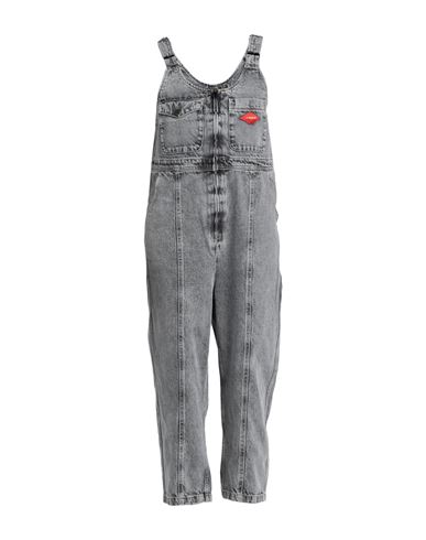American Vintage Woman Overalls Grey Size L Cotton