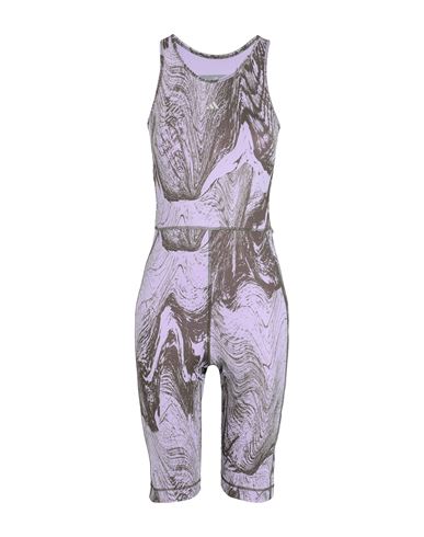 Adidas By Stella Mccartney Asmc Tna On Pr Woman Jumpsuit Lilac Size 4 Recycled Polyester, Elastane In Purple