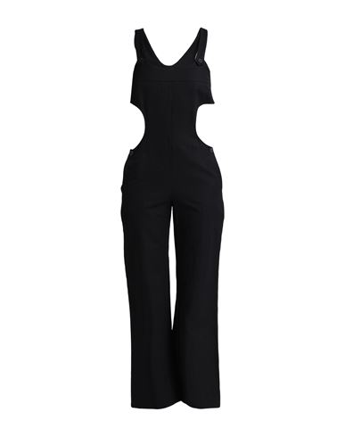 Tela Woman Jumpsuit Black Size 6 Cotton, Polyester