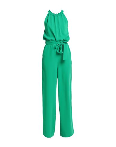 Shop P.a.r.o.s.h P. A.r. O.s. H. Woman Jumpsuit Green Size Xs Polyester