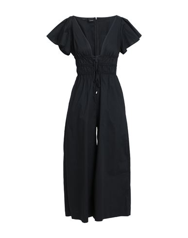 Pinko Woman Jumpsuit Black Size 6 Cotton