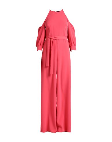 Shop Emme By Marella Woman Jumpsuit Coral Size 8 Polyester In Red