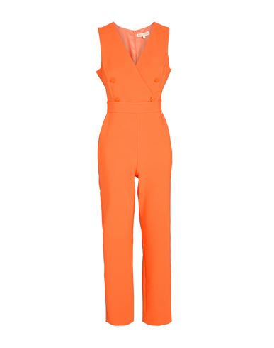 Shop Kocca Woman Jumpsuit Orange Size M Polyester, Elastane