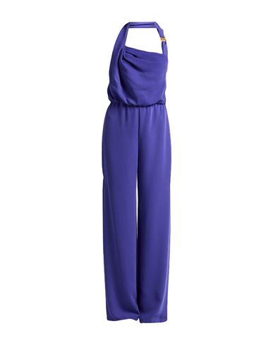 Pinko Woman Jumpsuit Purple Size 4 Textile Fibers In Blue