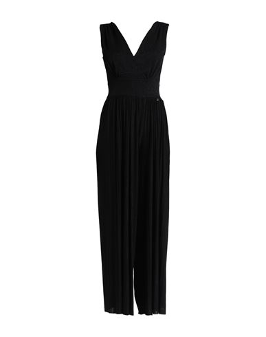 Shop Le Sarte Del Sole Woman Jumpsuit Black Size S Viscose, Polyester, Elastane