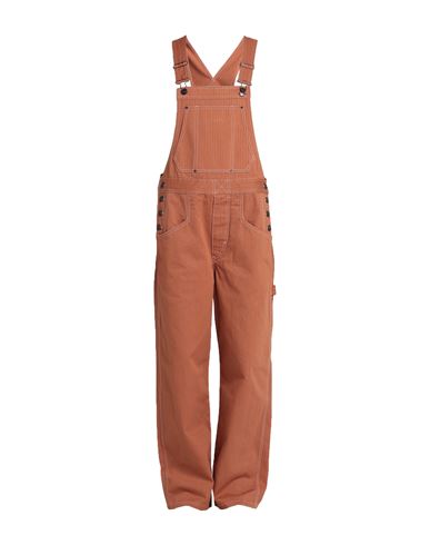 Shop Isabel Marant Woman Overalls Brown Size 6 Cotton