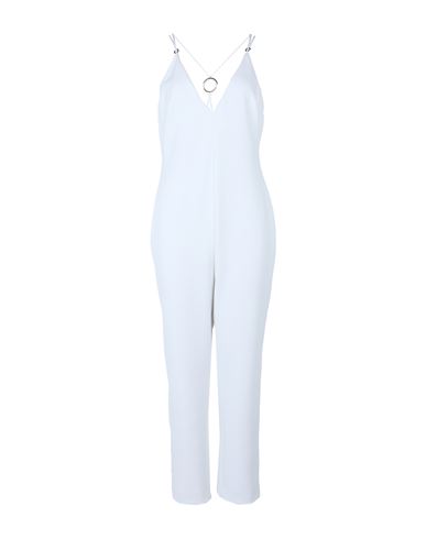 Shop Pinko Woman Jumpsuit White Size 4 Polyester, Elastane