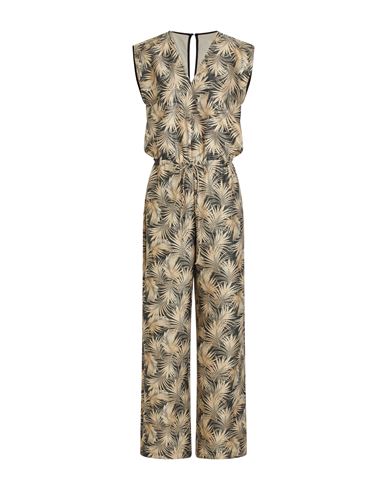 Fisico Woman Jumpsuit Gold Size L Polyamide, Polyester, Elastane In Multi
