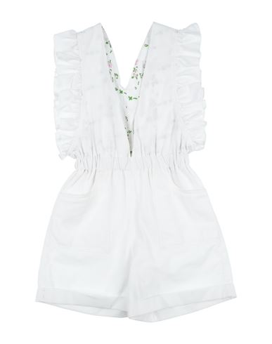 Philosophy Di Lorenzo Serafini Toddler Girl Jumpsuit White Size 4 Cotton In White