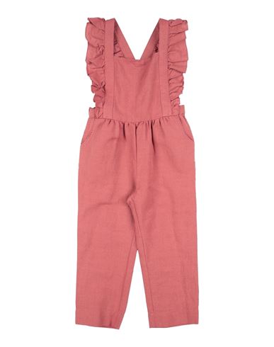 Shop Louise Misha Toddler Girl Jumpsuit Pastel Pink Size 6 Organic Linen, Organic Cotton