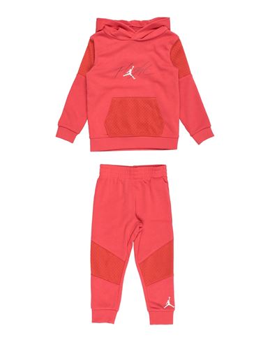 Jordan Babies'  Off Court Flight Po Set Toddler Boy Tracksuit Tomato Red Size 6 Cotton, Polyester